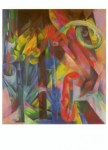 Marc Franz; Wald mit Eichhörnchen , 1913