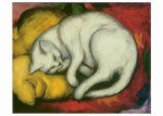 Marc Franz; Die weisse Katze , 1912