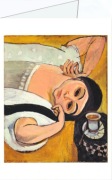 Matisse Henri; "Laurette à la tasse de café" , 1917