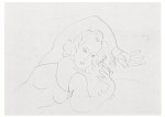 Matisse Henri; Ruhendes Modell , 1941