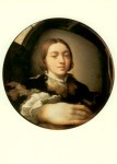 Parmigianino; Selbstbildnis im Konvexspiegel, um 1523/24