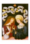 Meister des Hausbuches; Gothaer Liebespaar , um 1480/85