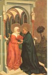 Meister des Albrechtsaltares; Heimsuchung , 1438