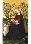 Oberrheinischer Meister; Madonna in den Erdbeeren , um 1425