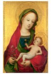 Master of Cologne; Madonna with the Pea Flower , c. 1410