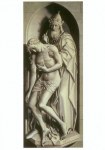 Meister von Flémalle (Robert Campin); Heilige Trinität - Dreifaltigkeit (Gnadenstuhl)