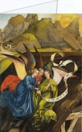 Meister von Flémalle (Robert Campin); Geburt Christi (Ausschnitt: Drei Engel)