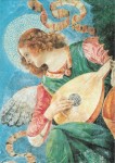 Melozzo da Forli; Laute spielender Engel , ca.1480