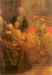 Menzel Adolph von (Friedrich Erdmann); Flötenkonzert Friedrichs des Grossen (Ausschnitt)