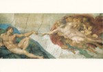 Michelangelo Buonarroti; Erschaffung des Adam , 1511/12