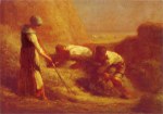 Millet Jean-François; Die Garbenbinder