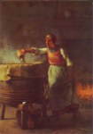 Millet Jean-François; Die Wäscherin