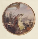 Miniaturen; Louis-Philibert Debucourt / Tanz im Freien