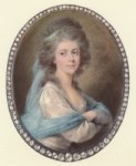 Miniaturen; Heinrich Friedrich Füger / Portrait einer Dame
