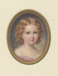 Miniaturen; Unbekannt / Portrait eines Mädchens
