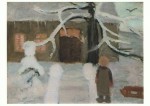 Modersohn-Becker Paula; Junge im Schnee , 1905/06