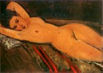Modigliani Amedeo; Liegender Akt , 1916