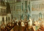Moessmer F. - Pohl W.; Krönung Maria Theresias in Pressburg , 1741