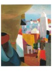 Moilliet Louis; Stadt in Marokko , 1923