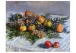 Monet Claude; Birnen und Trauben , 1880