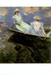 Monet Claude; Im Boot , 1887