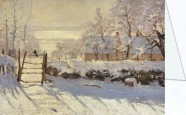 Monet Claude; Die Elster , 1868/69