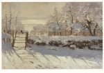 Monet Claude; Die Elster , 1868/69