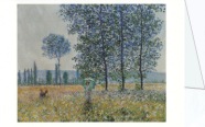 Monet Claude; Felder im Frühling , 1887