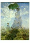 Monet Claude; Frau mit Sonnenschirm, 1875