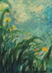 Monet Claude; Gelbe Schwertlilien (Ausschnitt) , 1924/25
