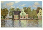 Monet Claude; Häuser am Wasser in Zaandam
