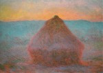 Monet Claude; Der Heuhaufen, Umgebung von Giverny , 1890/91