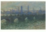 Monet Claude; Die Waterloo-Brücke in London , 1902