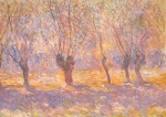 Monet Claude; Die Weiden , Giverny , 1886