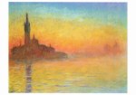 Monet Claude; Dämmerung (Venedig) , 1908