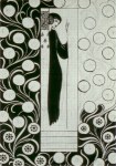 Moser Koloman - genannt Kolo Moser; Entwurf für ein Mode-Plakat (1901?)