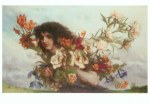Müller Victor; Das Blumenmädchen , 1871