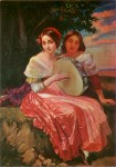 Müller C.; Fanny und Theresa Elssler , 1841
