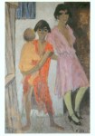 Mueller Otto; Stehende Zigeunerkinder , um 1926/28