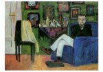 Münter Gabriele; Mann im Sessel (Paul Klee) , 1913