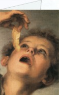 Murillo Bartolomé Esteban; Die Pastetenesser (Ausschnitt) , um 1670/75