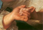 Nattier Jean Marc; Die Liebenden, (Ausschnitt) , 1745