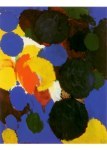 Nay Ernst Wilhelm; Ultramarin und gelb , 1960