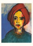 nolde emil; frauenbildnis (jolanthe nolde) , um 1948