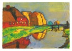 Nolde Emil; Friesengehöft am Kanal