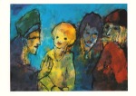 Nolde Emil; Jesus und die Schriftgelehrten , 1938/45