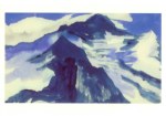 Nolde Emil; Jungfrauenmassiv , Schweiz 1948