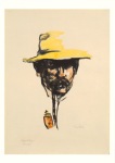 Nolde Emil; Kopf mit Pfeife , 1907
