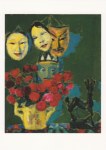 Nolde Emil; "Masken und Georginen" , 1919
