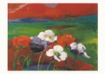 Nolde Emil; "Mohn und rote Abendwolken" , 1943